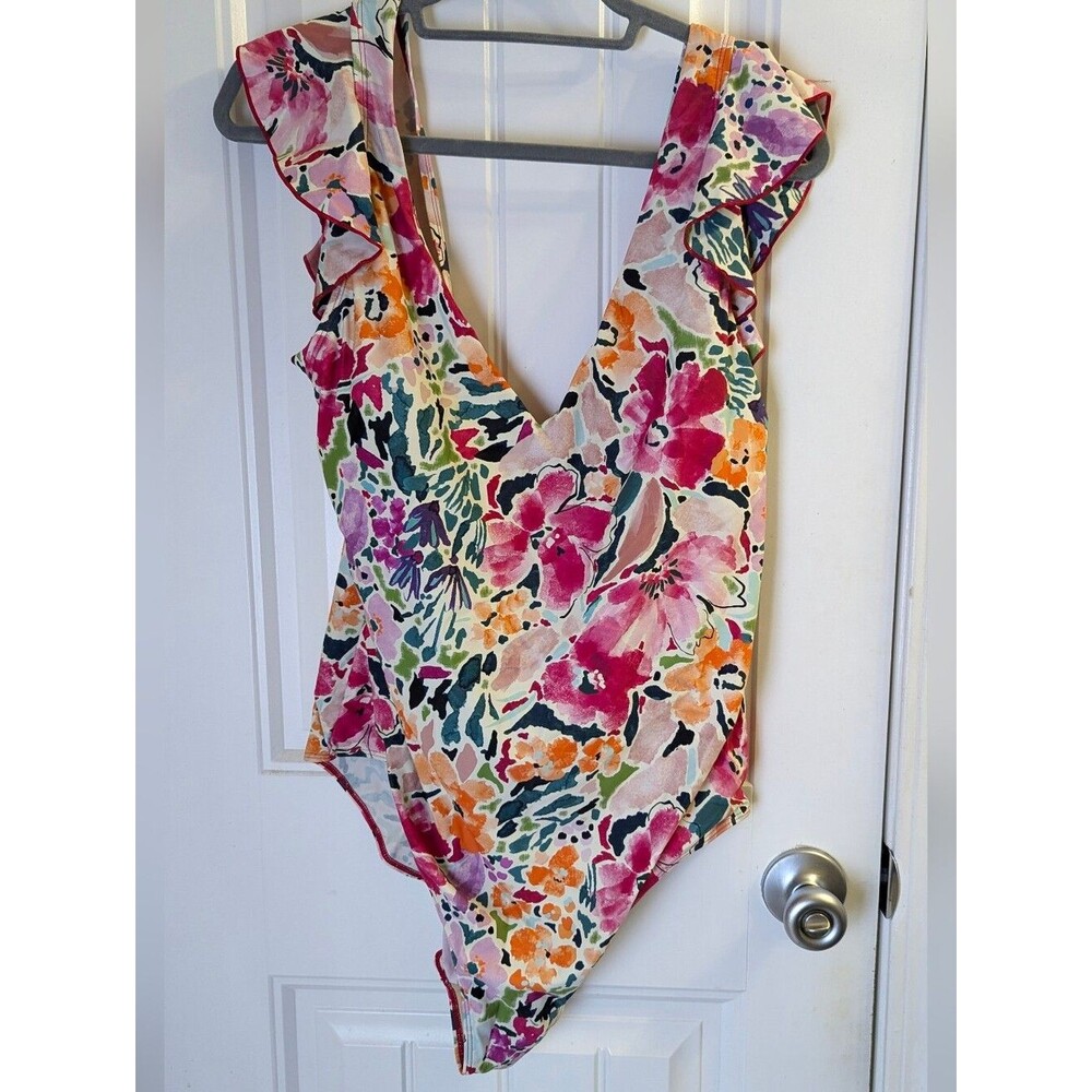 L.L.Bean X Summersalt The Ruffle Backflip Swimsuit XXL